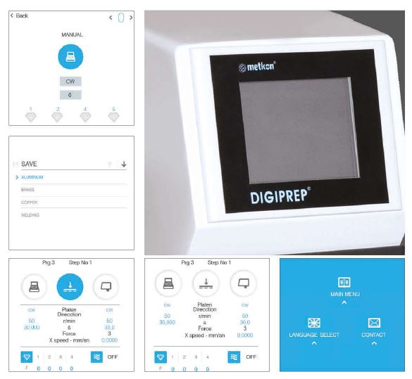 Digiprep-touchscreen