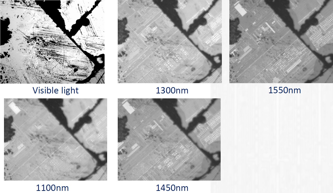 Infra_Red_Microscope_Images_Comparison_at_different_wavelength